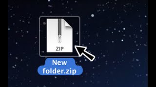 Tutorial How to unzip files on Mac [upl. by Ahsenid]