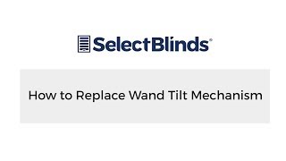 How to Replace Wand Tilt Mechanism [upl. by Oigile]