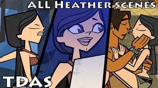 Total Drama All Stars ALL Heather scenes HQ [upl. by Roti429]