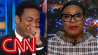 Don Lemon cracks up over guests Omarosa burn [upl. by Hajar824]