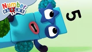 Numberblocks Attack of the Fluffies  Learn to Count [upl. by Kallman]