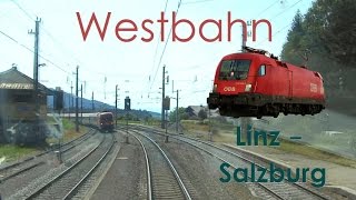 Führerstandsmitfahrt RAILJET  Westbahn Linz  Salzburg HD  Cab Ride High Speed Train [upl. by Trant897]