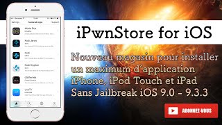 New alternative cydia iPwnStore sans jailbreak sur liPhone iPad et iPod Touch [upl. by Attolrac]