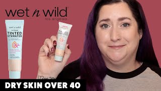 WET N WILD BARE FOCUS TINTED HYDRATOR  Dry Skin Review amp Wear Test [upl. by Ahseela]