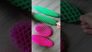 pink worms vs green worms fidgettoys asmrvideo shorts [upl. by Tewell]