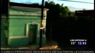 Balacera En El Centro De Monterrey Nuevo Leon Video Aficionado 310710 TELEVISA MONTERREY [upl. by Aivekahs]