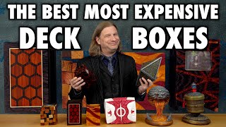 The Best And Worst Most Expensive Deck Boxes for Magic The Gathering [upl. by Yecac21]