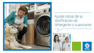 Cómo ajustar la dosis de detergente y suavizante  Lavadoras con AutoDosificación [upl. by Hobbie]