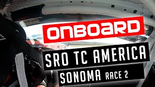 2022 TC America  Onboard Sonoma Win  Race 2 [upl. by Bierman]