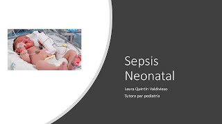 Sepsis Neonatal [upl. by Titus]