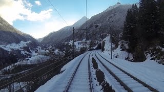 Gotthard Führerstandsmitfahrt Göschenen  Erstfeld [upl. by Louls]