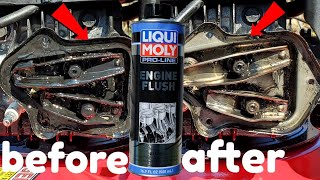 I cant believe what Liqui moly engine flush did to my engine [upl. by Nnyrat]