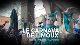 Reportage Limoux  Le Carnaval le plus long au monde [upl. by Llerdna]