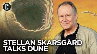 Stellan Skarsgard Teases Denis Villeneuves Vision for Dune [upl. by Marlo]