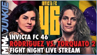 Invicta FC 46 Rodriguez vs Torquato 2 [upl. by Willamina]