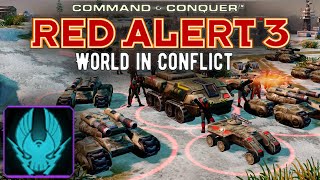 Red Alert 3 World in Conflict Mod  GDI ZOCOM FFA [upl. by Viridi]