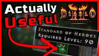 This Would Cause EVERYONE to Want Standard of Heroes  Diablo 2 Resurrected [upl. by Ardnwahsal153]