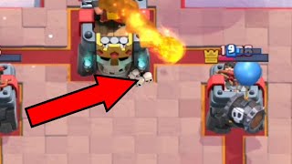 🤣 SE ADELANTÓ CON LA BOLA DE FUEGO 🤷‍♂️  clashroyale shorts [upl. by Nocaj483]