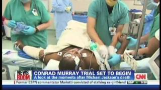 Conrad Murray trial for death of Michael Jackson September 14 2011 [upl. by Irroc708]