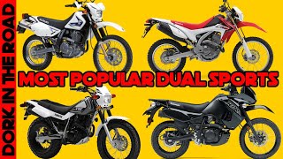 Top 10 Most Popular Dual Sport Motorcycles [upl. by Nyladgam315]