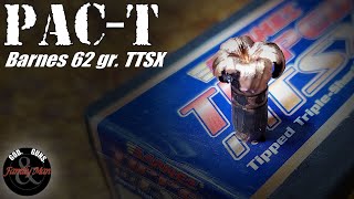 Testing the 62 gr Barnes TTSX Bullet [upl. by Eiznekcm452]