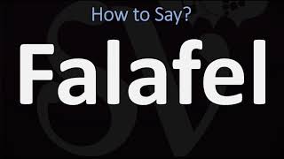 How to Pronounce Falafel CORRECTLY [upl. by Akialam]