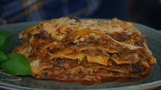 Klasyczna Lazania Mięso i Ser  Lasagna Recipe Beef amp Cheese  Oddaszfartucha [upl. by Aiyekal]