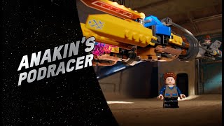 Anakin’s Podracer – LEGO Star Wars – 75258 Product Video [upl. by Nirad]