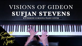 Sufjan Stevens  Visions of Gideon piano cover Call Me By Your Name [upl. by Sass]