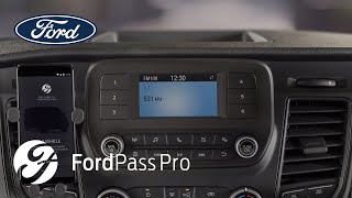 How to enable your FordPass Connect modem with FordPass Pro  Ford UK [upl. by Alduino276]