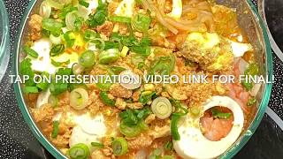 Pancit Palabok Malabon step by step recipe [upl. by Etselec]