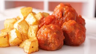 Albóndigas con Salsa de Tomate [upl. by Marga]