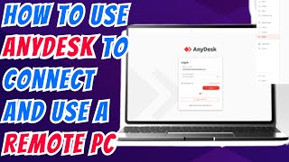 AnyDesk Tutorial Remotely Access Your Computer with Ease [upl. by Gavrilla]