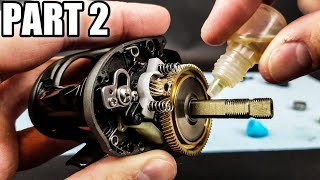 How to Oil Grease amp Assemble a Baitcaster for Beginners Part 2 [upl. by Leatrice561]