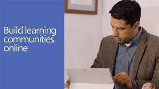 Build learning communities online with Yammer [upl. by Mages]