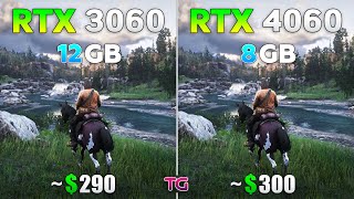 RTX 3060 vs RTX 4060  Test in 10 Games  1440p [upl. by Malka]