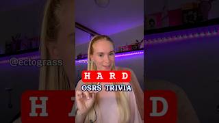 Oldschool RuneScape Trivia 9 Hard osrs runescape shorts oldschoolrunescape [upl. by Hewie]