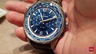 JaegerLeCoultre Polaris Chronograph World Time – Watch Review [upl. by Ennasirk]