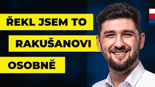 Řekl jsem to Rakušanovi osobně Gregor ŽIVĚ 50 [upl. by Alyhs]