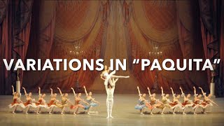 Variations in “Paquita” Choreographed by Marius Petipa [upl. by Caines]