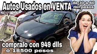 Autos Usados EN VENTA ☘️☘️ desde 30mil pesos  🌈 🌈 mercado libre autos en venta ZONA AUTOS [upl. by Arhna]