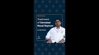 Surgical Treatment for Deviated Nasal Septum shorts [upl. by Edison]