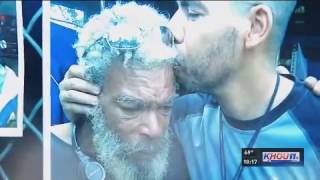 Homeless painter reunites with longlost son [upl. by Taka]