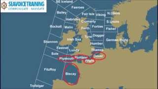 BBC Shipping forecast and Areas [upl. by Ahcas]