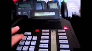 Nortel M2616 UCx Voicemail [upl. by Edrahs902]