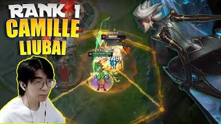 LiuBai Camille vs Riven  Rank 1 Camille LiuBai Stream [upl. by Oira]