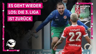 Trailer Die 3 Liga ist zurück  MAGENTA SPORT [upl. by Brothers221]