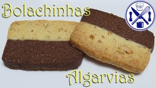 Receita de bolachas algarvias de amêndoa e alfarroba [upl. by Bracci]