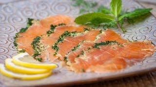 How to Make Salmon Gravlax  Homemade Gravlax salmon  Best Gravlax Recipe [upl. by Edaj]