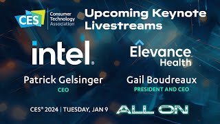 CES 2024 Keynote Conversation ft leaders from Intel CNBC Nasdaq Microsoft and Elevance Health [upl. by Anahsor]